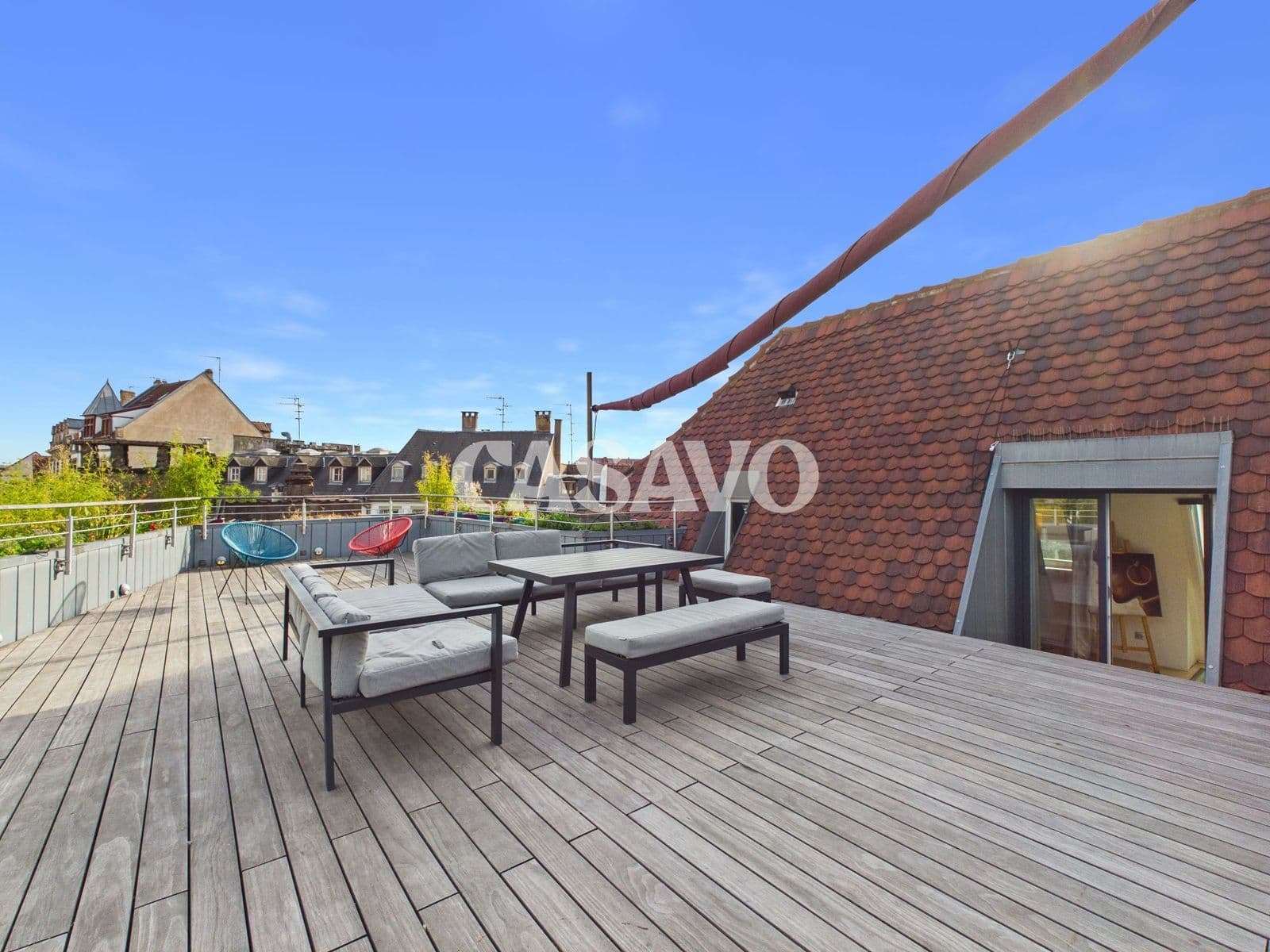 Duplex de sept pièces avec terrasse, Krutenau, photo 1